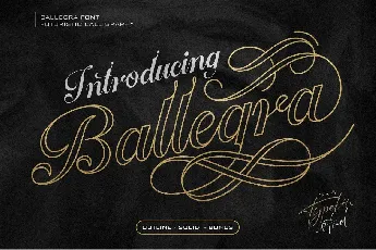 Ballegra font