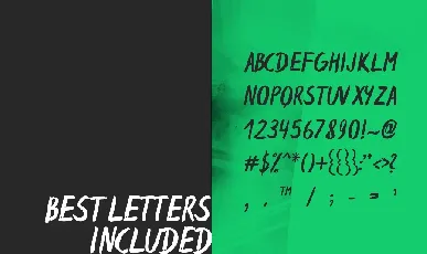 Espa Extended Brush Free font