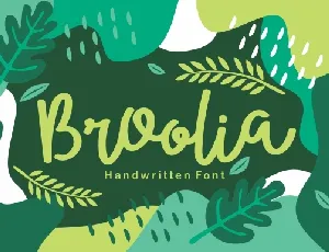 Broolia font