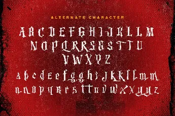 Dark Angels font