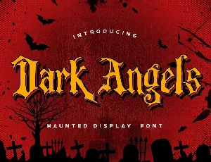 Dark Angels font