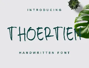 THOERTIEN font