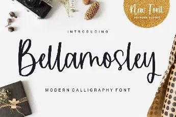 Bellamosley Demo font