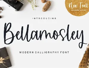 Bellamosley Demo font