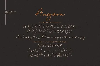 Angora font