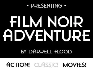 Film Noir Adventure font
