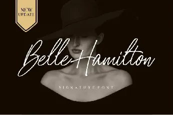 Belle Hamilton font