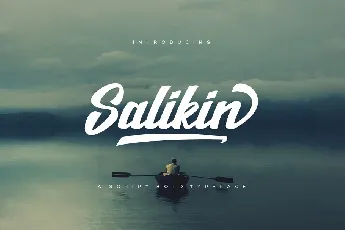 Salikin Bold Script font