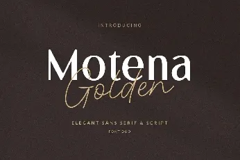 Motena Golden font