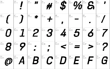 Hurufo & Numero font