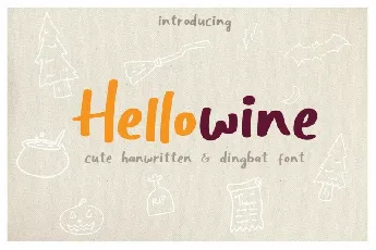 Hellowine font