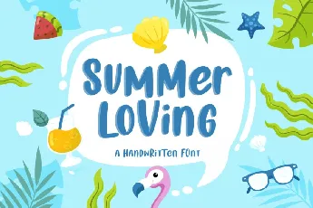 Summer Loving Display font