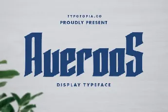 Averoos Display font