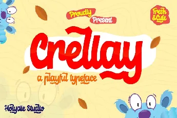 Crellay Cute and Fun font