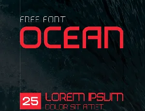 Ocean Family font