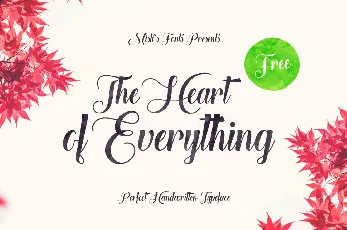 Heart Of Everything font