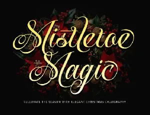 Mistletoe Magic font