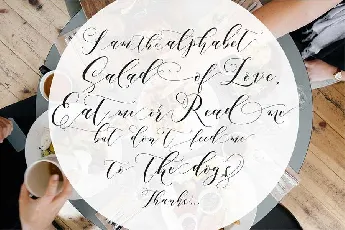 Aidan Romantic Free font