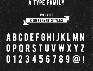 Bernier Family font