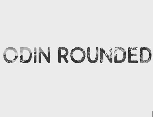 Odin Rounded font