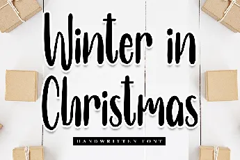 Winter Christmas font