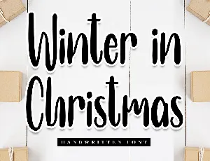 Winter Christmas font