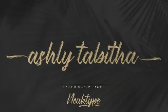 Ashly Tabitha font