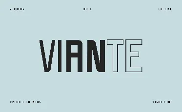 Viante font