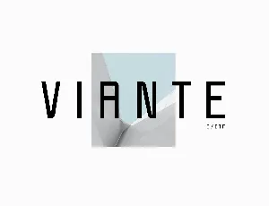 Viante font