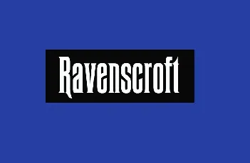 Ravenscroft font