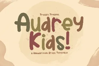 Audrey Kids font