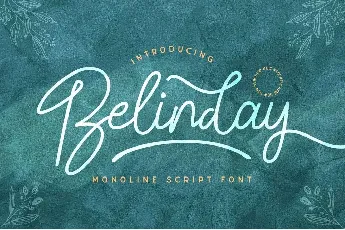 Belinday font