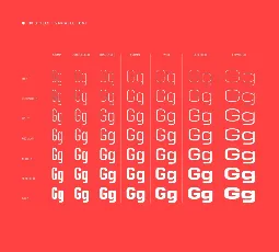 Geogrotesque Sharp Family font