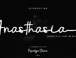 Anasthasia font