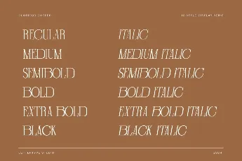 Glorious Copper DEMO font