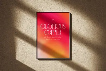 Glorious Copper DEMO font