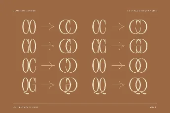 Glorious Copper DEMO font