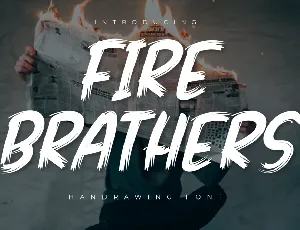 Fire Brathers font