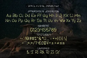 SPACE FUTURE font