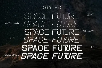 SPACE FUTURE font