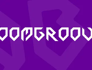 Zoomgroove font