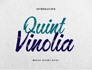 Quint Vinolia font