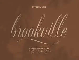 Brookville font