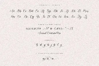 Angelinea Elegant Calligraphy font