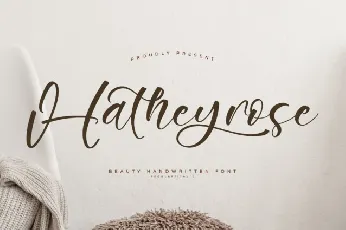 Hatheyrose font