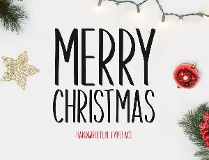 Merry Christmas font