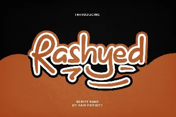 Rashyed Demo font