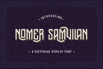 Nomer Samvilan font