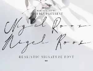 Nigel Roos font