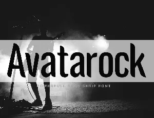 Avatarock font